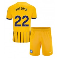 Brighton Kaoru Mitoma #22 Replica Away Minikit 2024-25 Short Sleeve (+ pants)